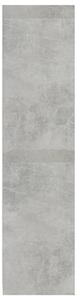 Ormar siva boja betona 100 x 50 x 200 cm od konstruiranog drva