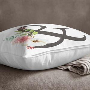 Jastučnica Minimalist Cushion Covers Floral Alphabet &, 45 x 45 cm