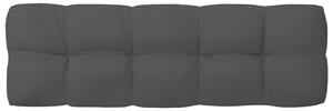 VidaXL Jastuk za sofu od paleta crni 120 x 40 x 10 cm