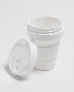 Bijela termo šalica Stojo Pocket Cup Quartz, 355 ml