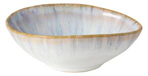 Bijela zdjela od kamenine s bež rubom Costa Nova Brisa, ⌀ 10 cm