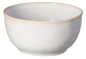 Bijela zdjela od kamenine Costa Nova Roda, ⌀ 19 cm