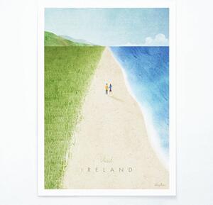 Poster Travelposter Ireland, 30 x 40 cm
