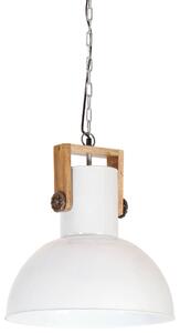VidaXL Industrijska viseća svjetiljka 25 W bijela okrugla 42 cm E27