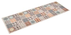 VidaXL Kuhinjski tepih sa šarenim mozaikom perivi 45 x 150 cm