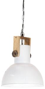 VidaXL Industrijska viseća svjetiljka 25 W bijela okrugla 32 cm E27