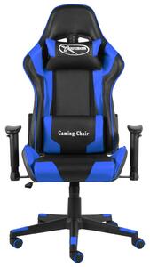 VidaXL Okretna igraća stolica plava PVC