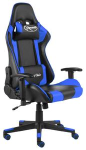 VidaXL Okretna igraća stolica plava PVC