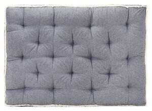 VidaXL Jastuk za sofu od paleta plavi 120 x 80 x 10 cm