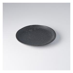 Crni keramički tanjur MIJ BB, ø 24,5 cm