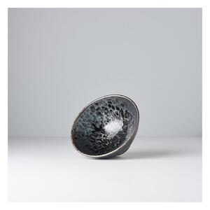 Crno-siva keramička zdjela MIJ Pearl, ø 16 cm
