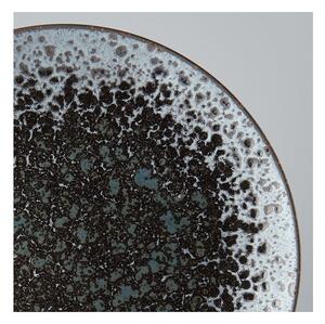 Crno-sivi keramički tanjur MIJ Pearl, ø 29 cm