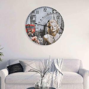 VidaXL Starinski zidni sat sa slikom Marilyn Monroe 60 cm