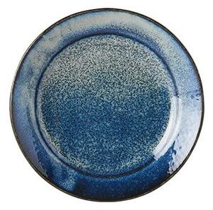 Plavi keramički tanjur MIJ Indigo, ø 17 cm