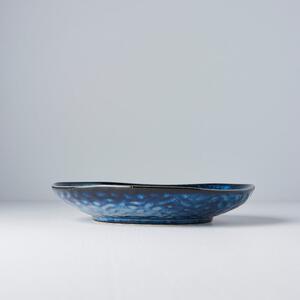 Plavi keramički tanjur MIJ Indigo, ø 23 cm