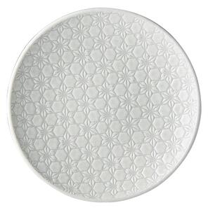 Bijeli keramički tanjur MIJ Star, ø 20 cm