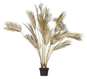 Umjetna palma u zlatnoj boji WOOD, visina 110 cm