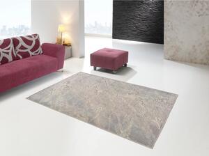 Bež-sivi viskozni tepih Universal Margot Marble, 60 x 110 cm