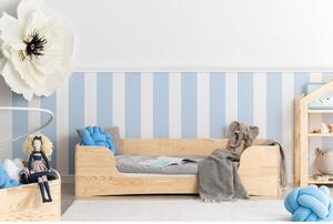 Dječji krevet od borovog drva Adeko Pepe Dan, 80 x 160 cm