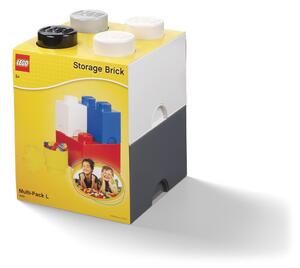 Set od 4 plastične kutije za pohranu LEGO®, 25 x 25 x 33 cm