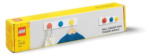 Zidna vješalica u crvenoj, plavoj i žutoj boji LEGO®