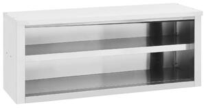 VidaXL Kuhinjski zidni ormarić 120 x 40 x 50 cm od nehrđajućeg čelika