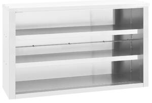 VidaXL Kuhinjski zidni ormarić 120 x 40 x 75 cm od nehrđajućeg čelika