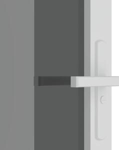Unutarnja vrata 83 x 201,5 cm Bijela od ESG stakla i aluminija