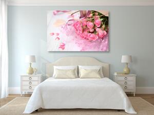 Slika buket ružičastih ruža