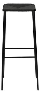 Crna barska stolica DAN-FORM Denmark Stiletto, visina 78 cm