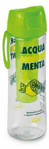 Zelena boca za vodu s infuzorom Snips Mint, 750 ml