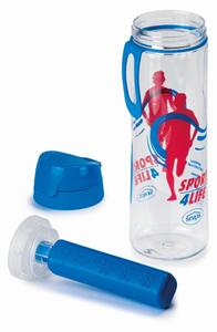 Plava boca za vodu s infuzorom Snips Sport, 750 ml