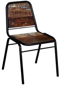 Blagovaonske stolice od obnovljenog drva 6 kom