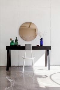 Crni radni stol s nogama od jasena EMKO 4.9, 140 x 70 cm