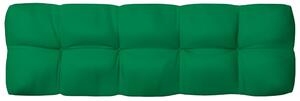 VidaXL Jastuk za sofu od paleta zeleni 120 x 40 x 10 cm