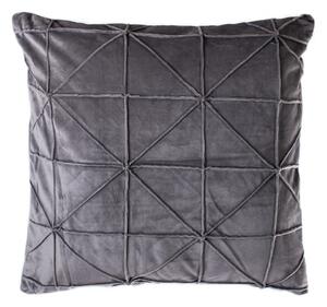 Sivi jastuk Jahu Amy, 45 x 45 cm