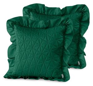 Set 2 zelene jastučnice AmeliaHome Tilia, 45 x 45 cm