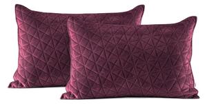 Set od 2 tamnoružičaste navlake za jastuke AmeliaHome Laila, 70 x 50 cm