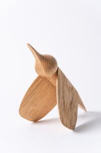Figura u obliku ptice od hrastovog drva Gazda