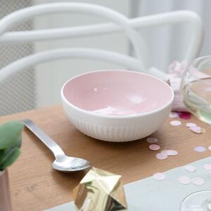 Bijelo-Pink porculanska zdjela Villeroy & Boch cvijet, 850 ml