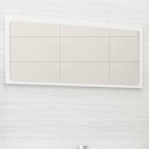 VidaXL Kupaonsko ogledalo visoki sjaj bijelo 80x1,5x37 cm od iverice