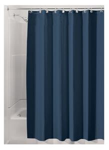 Plava zavjesa za tuš iDesign, 200 x 180 cm