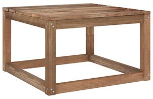 VidaXL Vrtni stol od paleta smeđi 60x60x36,5 cm impregnirana borovina