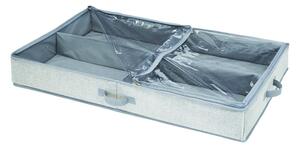 Siva kutija za pohranu ispod kreveta idsign Aldo, 53 x 91 cm