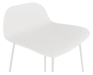 White bar stolica Cocoon Slade Mini, sedam visine 66 cm