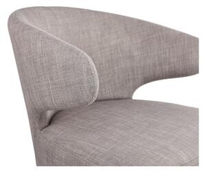 Siva stolica s prirodnim nogama Kokoon Missy
