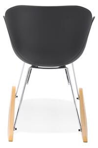 Crni stolica za ljuljanje Kokoon Knebel