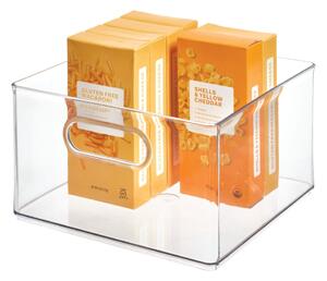 Prozirna kutija za odlaganje iDesign The Home Edit, 25,4 x 25,3 cm