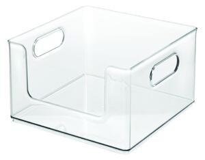 Prozirna kutija za odlaganje iDesign The Home Edit, 25,4 x 25,4 cm
