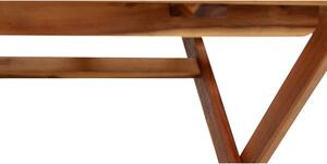 Vrtni stol od bagremovog drveta Bonami Essentials Natur, 88 x 171 cm